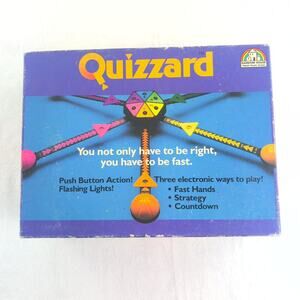 Vintage 1988 Quizzard Game *Complete Random House